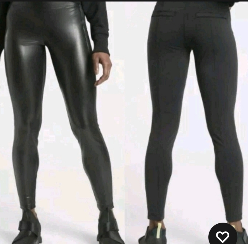 Athleta Delancey Shine Tight Leggings Small Black